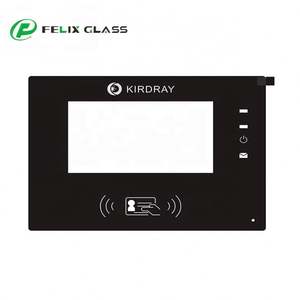 Panel de Vidrio Templado Sólido Personalizado de Alta Definición, Dureza Superficial 9H, Antihuellas para Sistemas de Control de Acceso Inteligente Facial - Product Image 1