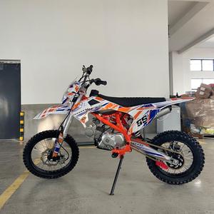 먼지 자전거 125cc 성인 오프로드 오토바이 4 스트로크 모토크로스 트레일 핏 바이크 가스 전원 수입 도매 빠른 레이싱 엔듀로 - Product Image 5