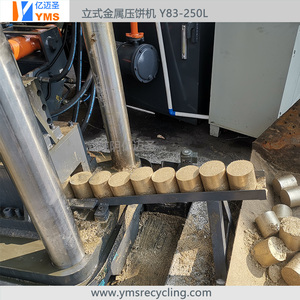 Kim loại tự động phế liệu máy tái chế chip đồng đóng viên Báo Chí Kim Loại máy đóng viên cho doanh số bán hàng - Product Image 3