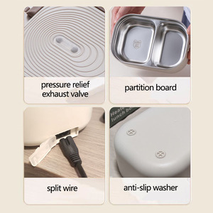 Boîte à <span class=keywords><strong>lunch</strong></span> électrique ELB-01, boîte à <span class=keywords><strong>lunch</strong></span> portable pour les travailleurs de bureau et les étudiants, à température constante, à brancher, sans injection d'eau - Product Image 2