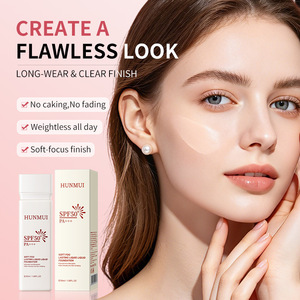 HUNMUI Liquid <b>Foundation</b> 50ml Oily Skin Moisturizing Medium Tone - Product Image 3