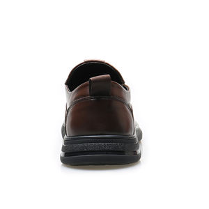 Chaussures décontractées pour hommes 2024, mocassins tendance avec empeigne en tissu résistant et élégant, matériau supérieur en tissu extensible, chaussures habillées - Product Image 5