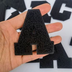 Factory Bulk Hot Sale Gold Sequins Black Letter Heat Press Embroidered Patches <b>Iron</b> on Sew on Chenille Basketball Applique Patch - Product Image 3