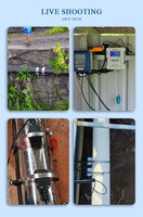 RC-2000B Wall Mounted Ultrasonic Flow Meter Transit Time Digital Flowmeter 4-20mA RS485 1 Percent Accuracy