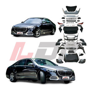 Kit de carrocería de conversión para mercedes-benz Clase S 2006-2013 W221 Facelift a 2023 W223 M estilo parachoques piezas de coche alimentador S65 S63 - Product Image 1