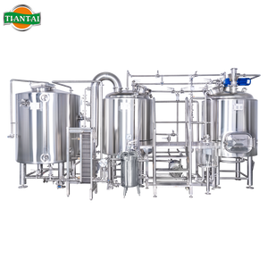 เครื่องผลิตเบียร์อัตโนมัติไอน้ำ7BBL 2ลำ SUS304โรงงานผลิตเบียร์เครื่องผลิตเบียร์หัตถกรรม - Product Image 1