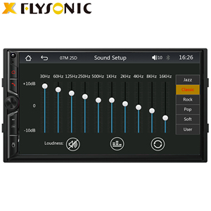 Flysonic Bảng Điều Khiển Thông Dụng Camera Sau Màn Hình Cảm Ứng 7 Inch Hệ Thống Wince Máy Phát Mp5 Đa Phương Tiện DSP Cho Xe Hơi - Product Image 1