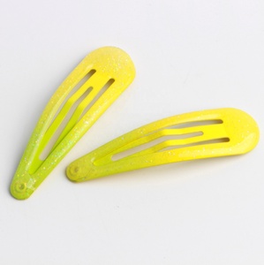 Ziming 5 CM Kids's Two Mixed Candy Colors Rainbow Glitters <strong>Bobby</strong> <strong>Pin</strong> Clip Girls Sweet Hair Clip - Product Image 2