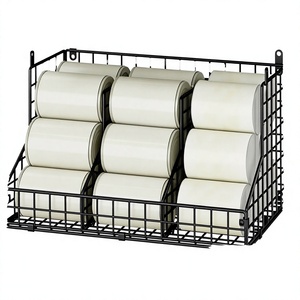 Estante de Almacenamiento Extensible de Metal Grande y Ajustable de Dos Niveles con Divisor para Armario y Despensa - Product Image 4