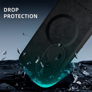 Coque de téléphone magnétique en cuir sans fil pour Oppo Reno 8 7 Lite 7 Z A96 F21 Pro/Pour <span class=keywords><strong>OnePlus</strong></span> <span class=keywords><strong>Nord</strong></span> N20 Soft <span class=keywords><strong>Bumper</strong></span> Cover - Product Image 2