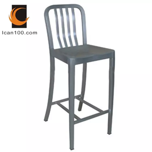 Chaise de salle à manger en métal de haute qualité, Restaurant en aluminium, tabourets de <span class=keywords><strong>Bar</strong></span> modernes pour la cuisine - Product Image 2