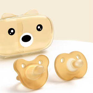 Sucette apaisante pour bébés nouveau-nés, en silicone de qualité alimentaire, sans BPA, ressemblant à un sein, pour nourrissons - Product Image 1