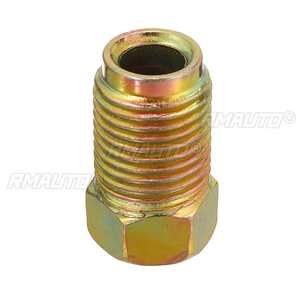 50 Piezas de Conectores de Tubería de Freno de Cobre Macho y Hembra, Tuercas Métricas M10 x 1 mm para Unión de Extremos de Tubo de 3/16'', Kit de Accesorios para Línea de Freno - Product Image 6