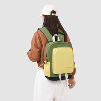Sac à dos scolaire en nylon grande capacité, sac pour ordinateur portable unisexe, sac à dos de voyage, sac à dos résistant à l'usure