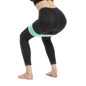 สายรัดเอวยืดได้สำหรับเล่นโยคะ,สายรัดสะโพกวงผ้ากันลื่นดีไซน์เรียบง่าย - Product Image 4