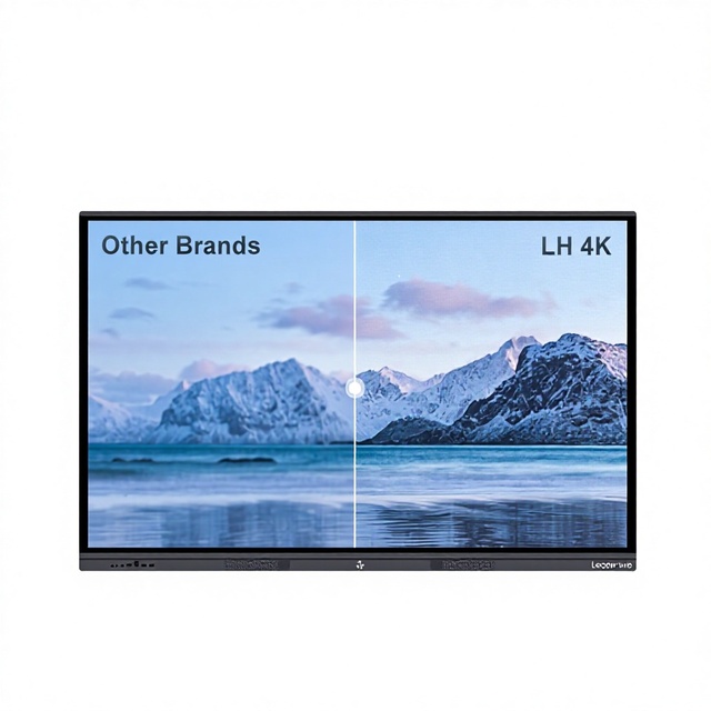 All-in-One 75 Inch Interactive Smart Board with 40 Points for Meeting Teaching Presentation Home Entertainment Remote Learning