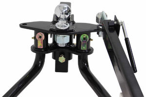 Nouvelle barre robuste de 10000lb barre de remorquage réglable attelage en acier au carbone enduit de poudre noire distribuant des <span class=keywords><strong>pièces</strong></span> de <span class=keywords><strong>remorque</strong></span> - Product Image 6