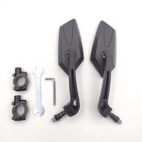 Nouveau rétroviseur universel en plastique réglable et rotatif, vue claire pour vélos électriques, scooters, vélos et motos