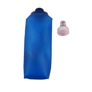 Free Sample BSCI Factory Oem/Odm Folding Bottle Foldable 250Ml 350Ml 500Ml Blue Gray fashion Running Foldable <b>Kettle</b> <b>Collapsible</b> - Product Image 2