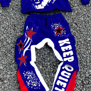 Venta al por mayor Halloween Viernes Negro Mujeres Hombres Sudadera con capucha Pantalones Puff Impresión High Street Hip-hop <span class=keywords><strong>Sudaderas</strong></span> con capucha Sudadera - Product Image 4