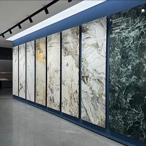 Diseño de Interiores, Placa de Roca de Mármol de 800x2600, <span class=keywords><strong>Serie</strong></span> de Piedra de Lujo, Fondo de TV, Azulejos para Pared de Sala de Estar - Product Image 2