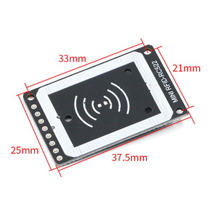 โมดูล RFID ขนาดเล็ก RC522 เครื่องอ่านและเขียนบัตร IC ความถี่ 13.56MHz สำหรับการควบคุมการเข้าออกและโครงการ IoT - Product Image 3