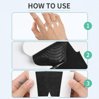 Bande de kinésiologie pour doigts, bandage de main prédécoupé, autocollant élastique imperméable pour l'entraînement au basketball et au volleyball, vente en gros de bandes sportives