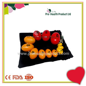 Orchidomètre médical en bois personnalisable avec modèle de couleur rouge et jaune original mélangés PH5401A - Product Image 5