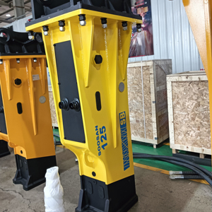 SOOSAN SB125 Martillos hidráulicos Tipo caja Excavadora Accesorios a gran escala 1 año de garantía Piezas de repuesto gratuitas incluyendo cincel - Product Image 1