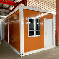 Hôtel préfabriqué maisons 2 chambres conteneur maison modulaire minuscule maison pour le paysage