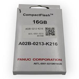 Tarjeta de Memoria CF Original FANUC A02B-0213-K216 de 16GB para Sistema CNC, Copia de Seguridad de Datos, Carga de Parámetros y Almacenamiento de Programas - Product Image 1
