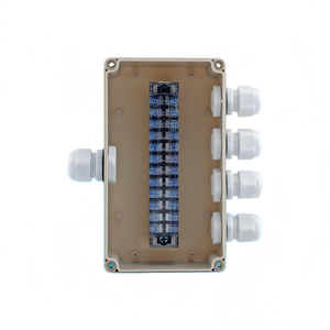158x90x60mm <b>Waterproof</b> Junction <b>Box</b> One-in-four-out 15A Terminal Block PG13.5 Inlet PG11 Outlet Enclosure Terminal <b>box</b> - Product Image 1
