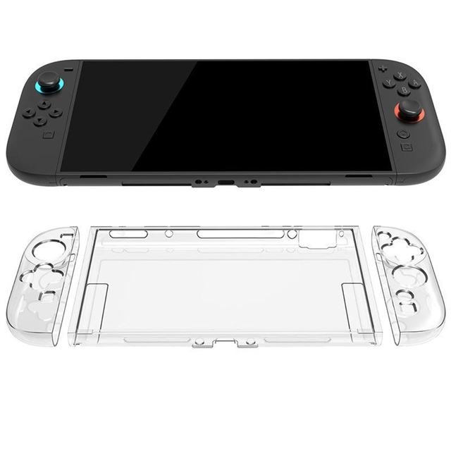 For Switch2 Crystal 2 Generation Split Transparent Protective Case TPUPC Model