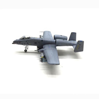 Modelo de Avión de Ataque A-10 Thunderbolt II Warthog Shark Mouth a Escala 1/100