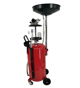 Réservoir d'égouttage d'<span class=keywords><strong>huile</strong></span> usée 80L <span class=keywords><strong>Vidange</strong></span> d'<span class=keywords><strong>huile</strong></span> portable pneumatique avec entonnoir réglable en hauteur Drainage <span class=keywords><strong>de</strong></span> transfert <span class=keywords><strong>de</strong></span> carburant fluide avec roue - Product Image 1