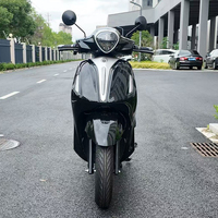 Zhejiang Peerless Sportbikes Mme nouveau 5000W 2000W noir cyclomoteur électrique 72V Lithium CEE certificat approuvé 60 km/h Scooter