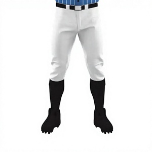 Conjunto de Uniforme de Béisbol para Hombre, Azul Sólido, Jersey Corto, Pantalones Blancos, Transpirable, Secado Rápido, Poliéster, Nombre del Equipo 00, Logotipo Frontal - Product Image 5