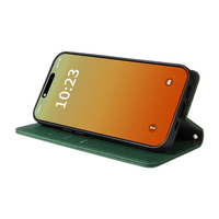 Étui portefeuille en cuir PU grain litchi avec porte-cartes, dragonne et béquille pour iPhone 13 Pro Max/13 Pro/13/13 Mini