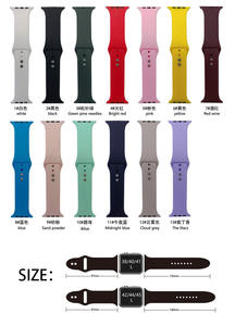 <span class=keywords><strong>Bracelet</strong></span> en silicone mince pour <span class=keywords><strong>bracelet</strong></span> de montre <span class=keywords><strong>Apple</strong></span> 45mm 41mm 44mm 40mm <span class=keywords><strong>Bracelet</strong></span> de ceinture de montre intelligente Sport IWatch Series Ultra 9 <span class=keywords><strong>8</strong></span> 7 6 5 SE - Product Image 2