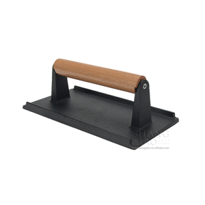 Outils de barbecue professionnels <span class=keywords><strong>presse</strong></span> à viande à <span class=keywords><strong>steak</strong></span> pré-assaisonnée en fonte <span class=keywords><strong>presse</strong></span> à hamburger - Product Image 1