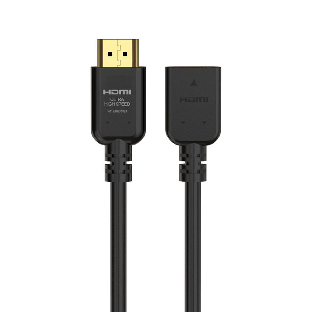 High Speed 4K HDMI Extender Cable 2.0b 18Gbps Male to Female 4K HDR ARC HDCP 2.2 Flexible TPE Extension Cord for PS5 Roku