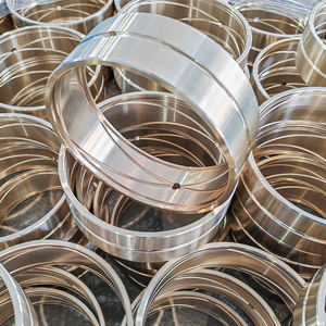 CNC تشكيله الصب أسطواني شفة النحاس الأنابيب بوش محامل جلبة البرونزية مع الأخدود النفط - Product Image 6