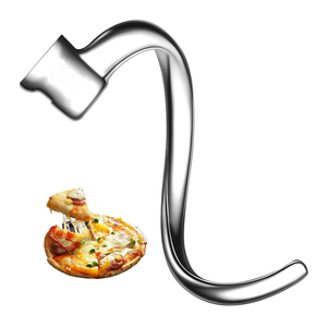 Crochet pétrisseur spiral en acier inoxydable 5QT pour batteur sur socle inclinable <span class=keywords><strong>KitchenAid</strong></span> – Pièce de rechange pour batteur, crochet pétrisseur de remplacement - Product Image 1