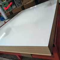 MDF surdimensionné 1830*3660 /2100*2800/1830*2750 mm avec couleur bois / couleur unie
