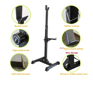 Powerman Fitness entraînement <span class=keywords><strong>de</strong></span> gymnastique à domicile supports <span class=keywords><strong>de</strong></span> squats individuels lourds réglables - Product Image 6