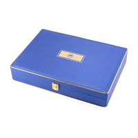 Boîte d'emballage rectangulaire en bois/MDF personnalisée avec logo artisanal, gravure au laser, pour parfums et huiles essentielles