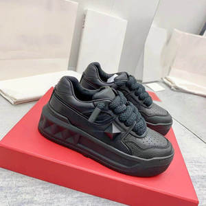 High Quality Street Walking Style Board Shoes Leather Chunky Height Increasing Original Designer Casual Shoes - Product Image 6