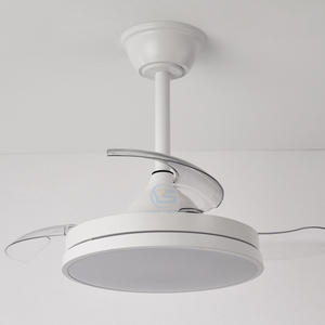 2006 nhà thiết kế 28-inch hiện đại LED không cánh quạt trần với điều khiển từ xa trang trí nhà cài đặt dự án - Product Image 5