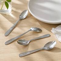 Ensemble de couverts en acier inoxydable argenté, couteau, fourchette, cuillère, argenterie élégante pour restaurant, maison, hôtel