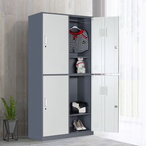 ล็อกเกอร์แบบเดี่ยวสำหรับใช้ในห้องล็อกเกอร์เฟอร์นิเจอร์ประกอบมีกุญแจล็อคสำหรับใช้ในห้องล็อกเกอร์งานตามสั่ง - Product Image 5